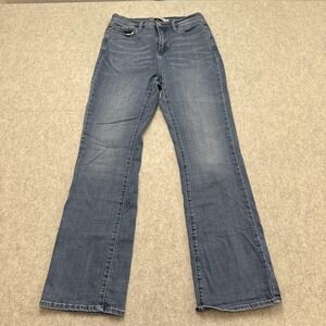 Levi's 512 Bootcut Jeans Womens 10 (26x29) Blue Slimming Stretch Denim